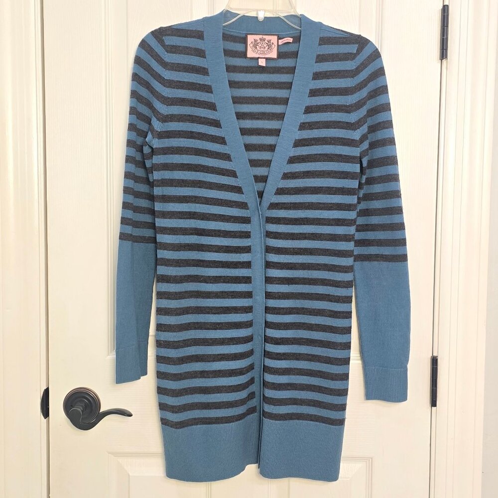Juicy Couture 100% Merino Wool Cardigan Sweater
